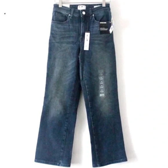 William Rast super high rise flare cropped jeans 25 NWT - Picture 5 of 9